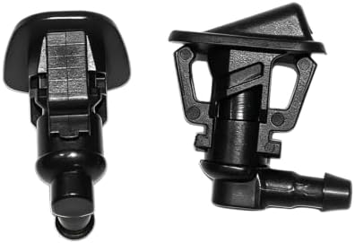 Front Windshield Washer Nozzle Kit fit for 2013-2019 Wrangler JK JKU, 2013-2017 Jeep Wrangler Replaces 68197414AB, 68164356AB, 68197414AA Wiper Washer Nozzle Spray Jet - Image 7