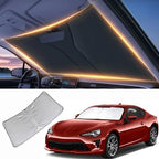 Windshield Sun Shade for 2017-2021 Toyota 86/2022-2023 Toyota GR86 Front Window Shades Cover for 2013-2023 Subaru BRZ/2012-2016 Scion FR-S FRS Windshield Sun Visor Protector Car Accessories by LZYYQX