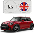 Windshield Sun Shade for 2007-2026 Mini Cooper Countryman, Fits R55 R56 R57 R58 R59 R60 R61 F54 F55 F56 F60, 240T Reflective Sun Visor Protector, Blocks UV Rays & Sun Heat by Unknown
