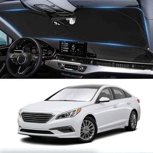 Windshield Sunshade for 2014-2018 2019 Hyundai Sonata Front Window Shades by INSAUTO