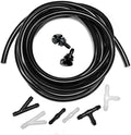 Front Windshield Washer Nozzles Windshield Sprayer Nozzle Windshield Squirter Nozzle for Most Cars SUVs Trucks, Car Accessories Wiper Spray Washer Jet with 3M Fluid Hose & 6 Connectors by YIENAKFUNAutoPart