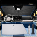 for Car Windshield Sunshade Umbrella for 2021-2025 Kia Sorento, Custom Fit Windshield Sun Protector Cover, 6-Layer Heat-Resistant Fabric, Ultra-Strong Fiberglass Frame (for 2021-2025 Kia Sorento) by BSTW