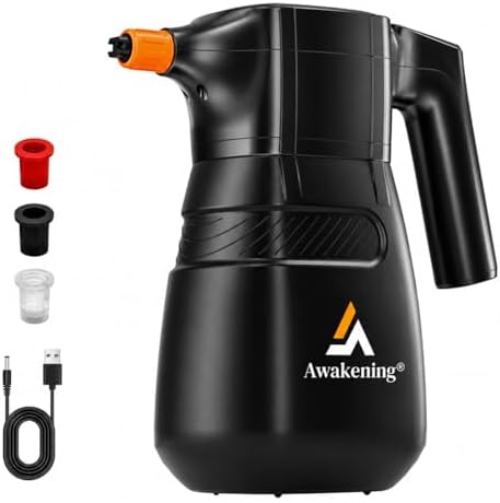 Awakening 2L Electric Foam Sprayer, Cordless Car Foam Cannon, 68oz Rechargeable Battery Foam Blaster, 52PSI Portable Electric Foam Cannon for Auto Car Detailing by Unknown