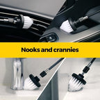 Holikme 5Pack Drill Brush Set with Extension for Car & Bath Detailing - Image 4