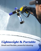 Mini Magnetic Suction Foam Cannon Fit for Most Car Washing Accessories Foam Cannon for Pressure Washing Accessories Washer with 1/4'' Quick Connector Adjustable Nozzle - Image 2
