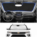 Custom Fit Windshield Sun Shade for Chevy Chevrolet Trailblazer 2021-2026 by Unknown