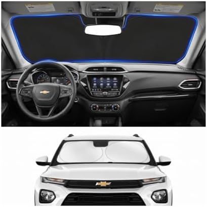 Custom Fit Windshield Sun Shade for Chevy Chevrolet Trailblazer 2021-2026 by Unknown