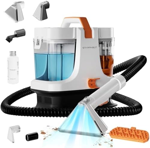 Starrybot Upholstery Cleaner Machine, 18Kpa Pet Stain Extractor(white) by Starrybot
