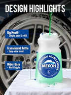 MEKOH Thick Snow Foam Cannon for Pressure Washer, 1L Big Mouth Foam Sprayer - Image 4