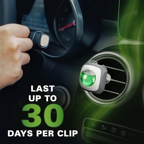 Air Jungles Green Tea Scent Car Air Freshener Vent Clip 6 Ct - Image 6