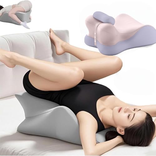 Lovers Pillow Lovers Sweet Intimate Pillow, Keep a Perfect Angle, Strong Foam Will not Shift, Assist Pregnancy, Waterproof Washable Cover. (Creamy White) - Image 2