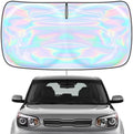 for Kia Soul 2014-2019 Windshield Sun Shade Cover - Custom Fit Kia Soul 4 Layers Sunshade Foldable Front Window Sunshade Sun Visor Protector Block UV Rays Keep Your Car Cooler Car Accessories by Unknown