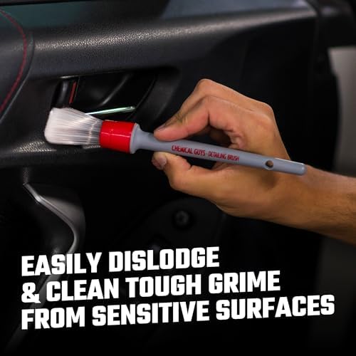 Chemical Guys, All in the Details Interior Detailing Brush Set, 3-Piece - Image 3