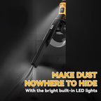 Cordless Vacuum for Dewalt Battery, 5 in 1 Handheld Electric Vacuum Cleaner with 500W Powerful Motor, 46 CFM Portable Hand Vacuum with Filtration HEPA for Floor, Carpet, Car (Battery Not Included) - Image 6