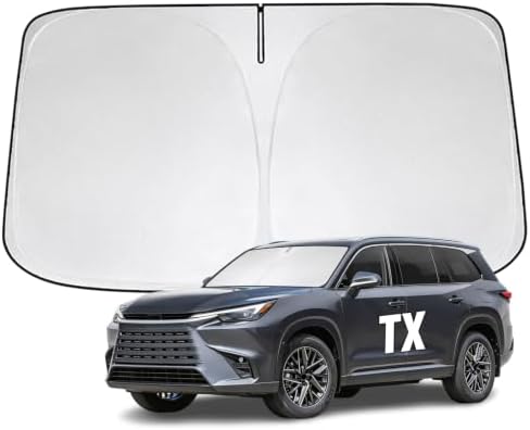 Windshield Sun Shade for Lexus TX TX350 TX500h TX550h+ 2024-2026 Sunshade by YIZHUOMY