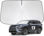 Windshield Sun Shade for Lexus TX TX350 TX500h TX550h+ 2024-2026 Sunshade by YIZHUOMY