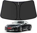 LZ Customized Windshield Sun Shade for 2018 2019 2020 2021 2022 2023 2024 Lexus LZ Front Window Sunshade Visor Protector Foldable Blocks UV Rays Keep Car Cooler Accessories by aatoppus