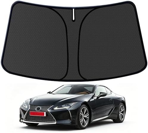 LZ Customized Windshield Sun Shade for 2018 2019 2020 2021 2022 2023 2024 Lexus LZ Front Window Sunshade Visor Protector Foldable Blocks UV Rays Keep Car Cooler Accessories by aatoppus