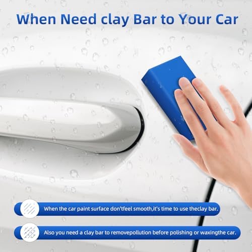 IPELY 4 Pack 100g Car Clay Bar Auto Detailing Magic Clay Bar Cleaner for Car Wash Car Detailing Clean - Image 5