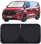for Ford Transit 2015-2023 2024 2025 2026 Car Windshield Sunshade Sun Shield Custom Fit Transit Wagon XL Cargo,Wagon XLT,Connect Van XL,Front Window Shades Cover Sun Visor Protector Car Accessories by INSAUTO
