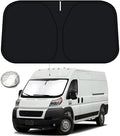 Bestview Windshield Sun Shade Compatible with 2014-2024 2025 Dodge Ram ProMaster Full Size Cargo Van, Front Window Sunshade Sun Visor Protective Film Blocks UV Heat, Foldable 3-Layer 210T Material by BESTVIEW