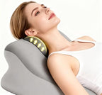 Memory Foam Ergonomic Wedge Pillow, Reading Pillow in Bed, Prone Sleeping Pillow, Ergonomic Support for Back Pain, Acid Reflux and Sitting up, Ideal Choice for Massage. (Beige) - Image 3