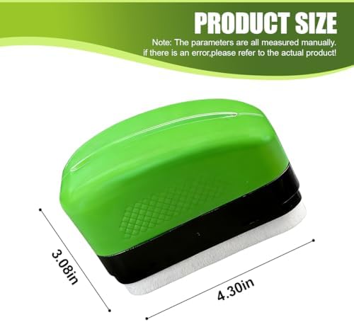 Automotive Oil Film Cleaning Brush, Clear Vision Car Glass Cleaner Prevent Rain and Fog, Reusable Windshield Cleaner Tool, Oil Film Cleaning Brush for Car Windows (1PC) - Image 2
