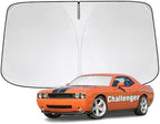 Windshield Sun Shade for Dodge Challenger 2008-2014 Sunshade by YIZHUOMY