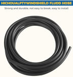 22PCS Windshield Washer Hose Kit,13FT Washer Fluid Hose,6 PCS Hose Connectors,2 Fan Nozzles,Car Accessories Windshield Fluid Hose Replacement,Suitable for Most Car Windshield Fluid Tubing - Image 4