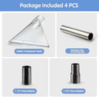 Universal Clear Vacuum Extraction Accessory Compatible with All Shop Vac - Image 7