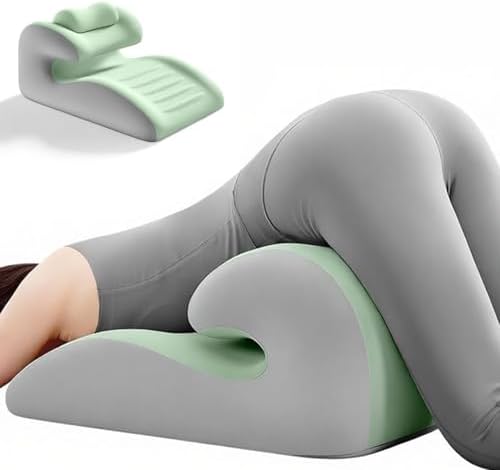 27° Wedge Pillow – Intimacy Pillow & Butt Cushion, Pregnancy Support Pillow, Reading Pillow, Positioning Furniture, Available in Two Styles (Green, with Small Pillows) by Unknown
