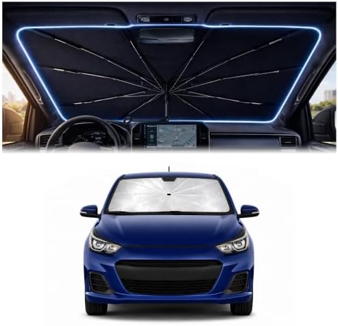 Car Windshield Sun Shade Umbrella Universal for Compact Sedan & SUV by Unknown