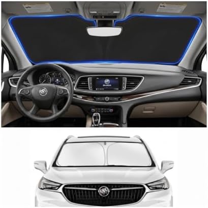Custom Fit Windshield Sun Shade for Buick Enclave 2018-2025 by Unknown
