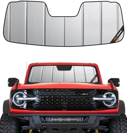 Pigenius Sun Shade for Ford Bronco 2021-2026 Windshield Sunshade - Safeguard by Pigenius