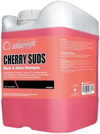 Nanoskin CHERRY SUDS Car Wash Shampoo for Foaming, 5 Gallon by Nanoskin