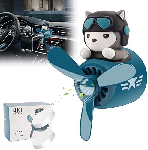 Car Air Fresheners Cartoon Pilot Automotive Air Outlet Propeller Cute Car Diffuser Creative Car Perfume Decoration for Car Vent Clips Car Vent Clip Air Freshener Accessories for Women Men by Jimtyee