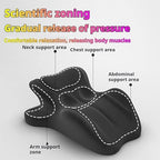 Intimacy Pillow - 27° Sweet Spot Wedge for Couples, Memory Foam Support, Back & Leg Elevation - Multiple Colors Available,Black - Image 3