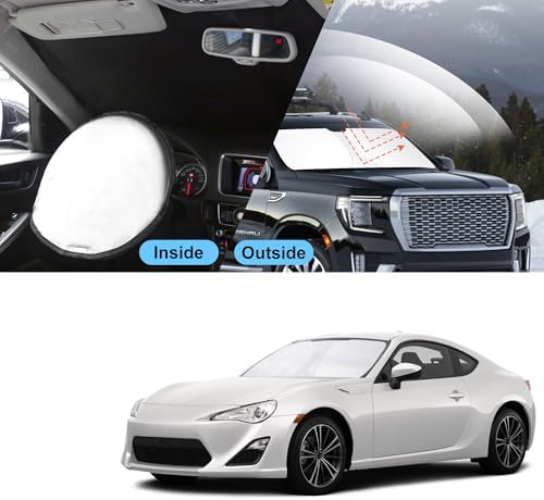 TINGLU Sun Shade for GMC Yukon XL/Chevrolet Suburban 2021-2024 2025 Accessories Windshield Sun Shade Window Shade UV Rays Protection Sun Visor Cover with Steering Wheel Sunshade Storage Bag - Image 6