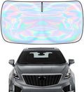 Windshield Sun Shade for Cadillac XT5 2017-2025 2026-4 Layers Sunshade Compatible with Cadillac XT5 Foldable Front Window Sunshade Sun Visor Protector Block UV Rays Keep Your Car Cooler Accessories by Unknown