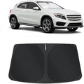 TINGLU Sun Shade for Mercedes Benz GLA 2015-2020 Accessories Windshield Sun Shade Window Shade UV Rays Protection Sun Visor Cover with Steering Wheel Sunshade Storage Bag by TINGLU