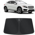 TINGLU Sun Shade for Mercedes Benz GLA 2015-2020 Accessories Windshield Sun Shade Window Shade UV Rays Protection Sun Visor Cover with Steering Wheel Sunshade Storage Bag by TINGLU