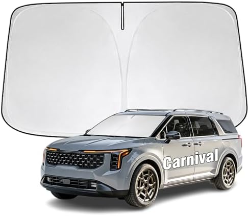 Windshield Sun Shade for Kia Carnival 2015-2026 Sunshade by YIZHUOMY