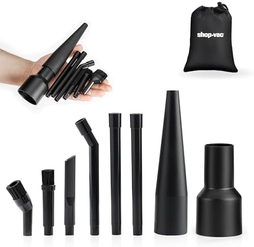 Shop-Vac 8-Pack 1-1/4" Micro Cleaning Nozzle Kit with Adapter by Shop-Vac