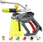M MINGLE Pressure Washer Gun with Foam Cannon & Dual Connector Accessory by MMINGLE