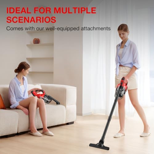 Cordless Vacuum Compatible with Milwaukee 18V Battery, Handheld HEPA Filter - Image 2