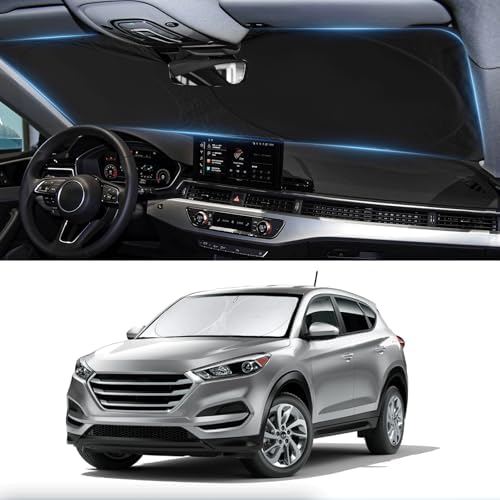 Windshield Sunshade for Hyundai Tucson 2016 2017 2018 2019 2020 2021 Shades by INSAUTO