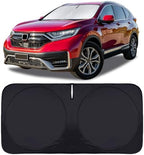 Sunshade for Honda CRV 2017-2022 Sun Shade Fit HR-V CR-V LX EX EX-L, Sport Hybrid, Sport Touring Hybrid SUV Accessories Front Window Shield Sun Visor Protector Foldable Windshield Cover Block UV Rays by INSAUTO