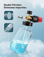 AstroAI Foam Cannon for Pressure Washer with 1/4" Quick Connect Plug, 1 L - Image 2
