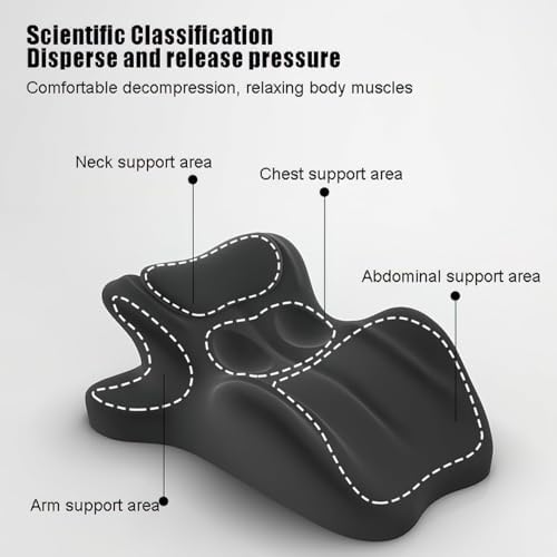 27-Degree Ergonomic Wedge Pillow for Couples, Premium Memory Foam Body Positioner for Intimacy, High-Density Pelvic & Lumbar Support Cushion, Contoured Bedroom Aid for Sweet Spot & Comfort(Blue) - Image 4