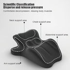 27-Degree Ergonomic Wedge Pillow for Couples, Premium Memory Foam Body Positioner for Intimacy, High-Density Pelvic & Lumbar Support Cushion, Contoured Bedroom Aid for Sweet Spot & Comfort(Blue) - Image 4
